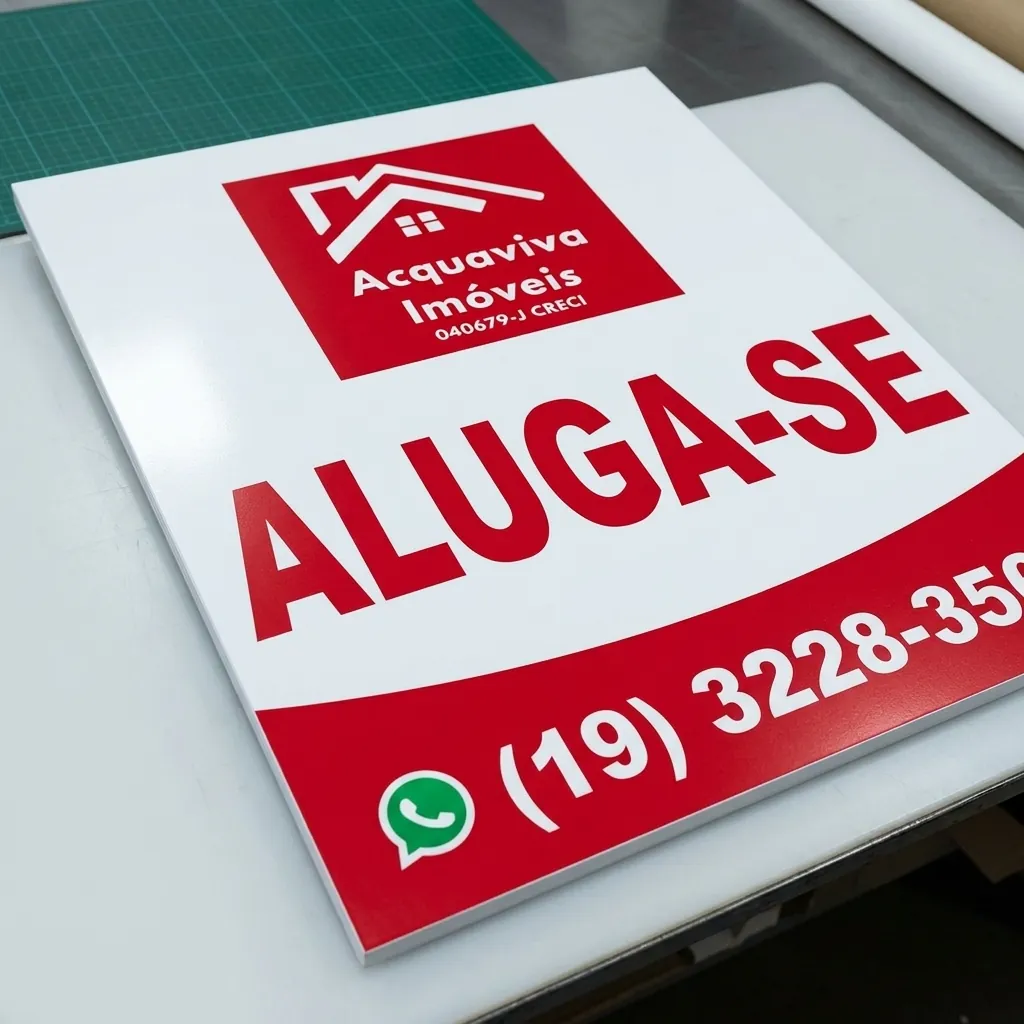 Impressão de placa e comunicação visual em Sorocaba